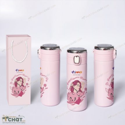 Quà tặng ly giữ nhiệt cảm biến nhiệt độ QLN006