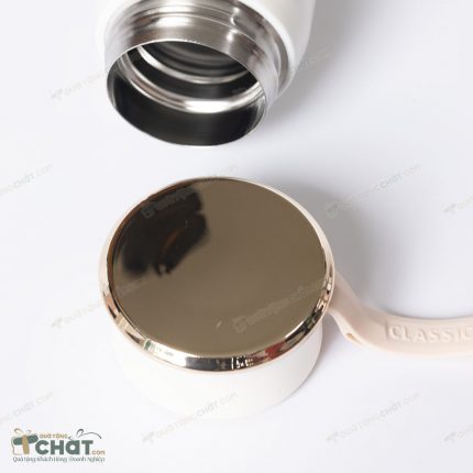 Ly giữ nhiệt với nắp tráng gương sang trọng